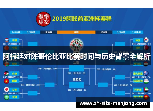 阿根廷对阵哥伦比亚比赛时间与历史背景全解析